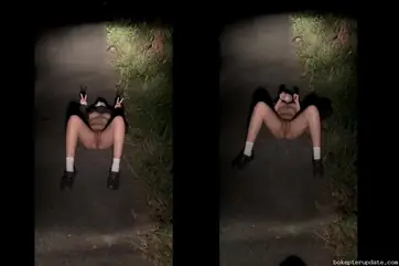 Minta pacar pamer memek di tengah jalan