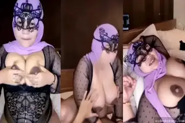 Tante Hijab Montok Dientot Brutal Sampe Minta Ampun Becek